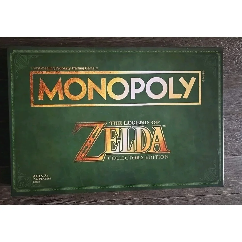 NWOT Monopoly The Legend Of Zelda Collector's Edition Complete Hasbro